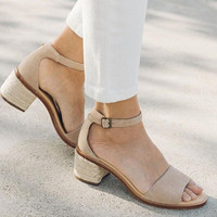 SOLUDOS CAPRI MID HEEL 1000397 女士时装凉鞋 