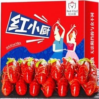 Red Chef 红小厨 RedChef 红小厨 星农联合 红小厨 麻辣小龙虾1.8kg 6-8钱/24-34只 净虾重1kg