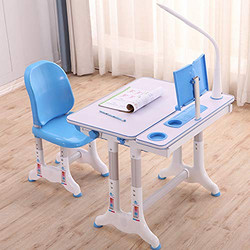 缘诺亿 跨境出口儿童学习桌书桌可升降小孩桌子多功能写字桌椅组合套装