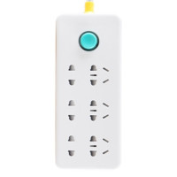 劳特 RT-7206 六孔接线板 全长1.5m