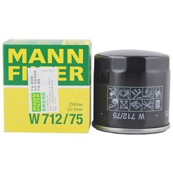 曼牌滤清器(MANNFILTER)机油滤清器W712/75(昂科拉/英朗/创酷/科帕奇 *3件