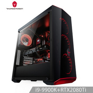 雷神（ThundeRobot）TRG C908Ti i9-9900K/RTX2080Ti/16G RGB内存/三星256G/台式组装电脑/水冷游戏主机/自营