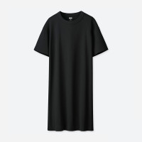 优衣库 UNIQLO 优衣库 414054 女士T恤式连衣裙