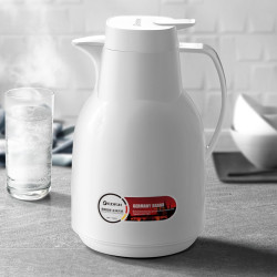EDISH 保温壶玻璃内胆 1.5L 四色可选