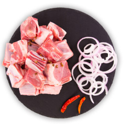 西鲜记 盐池滩羊带骨羔羊肉块 500g*2份+盐池滩羊骨肉汤包500g  +凑单品