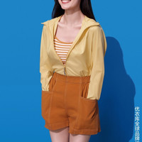 UNIQLO 优衣库 414188 女装便携式防紫外线连帽外套