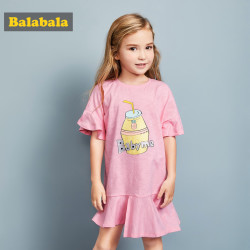 Balabala 巴拉巴拉 女童公主连衣裙
