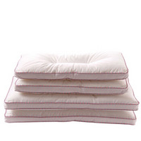 红瑞 儿童枕头 (粉色、一只装、30*50cm、纤维枕)