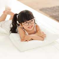 8H 儿童防螨虫枕头 (白色、单人、一只装、纤维枕)