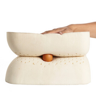 DAPU 大朴 天然乳胶枕 (经典舒适款、单人、57*36*11cm、一只装、长方形)