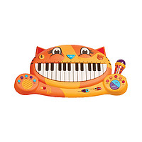 B.Toys 大嘴猫咪电子琴玩具宝宝音乐钢琴玩具