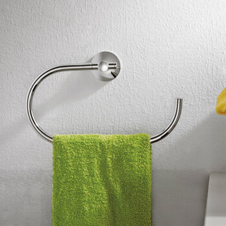 安住（ENZORODI） ERDT026CP 免钉全铜毛巾环毛巾架 浴室挂件