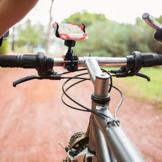 宜客莱（ECOLA）山地自行车手机支架 骑行导航支架3-6英寸手机设备苹果三星魅族通用 H5BK