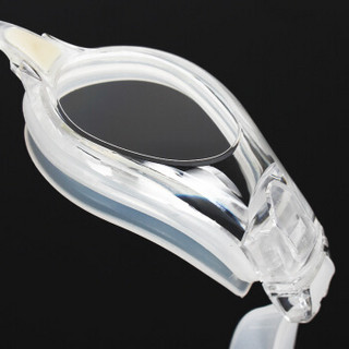 英发（YINGFA）泳镜 高清防雾防水 大框舒适休闲游泳镜 男女通用训练游泳眼镜Y2800AF-10透明白色