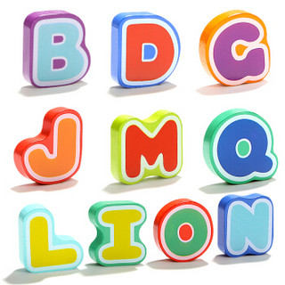 特宝儿（topbright）26英文字母认知儿童拼图2-3岁 3-6岁男孩女孩宝宝益智玩具