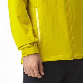 雪中飞 户外春夏男士吸湿徒步冲锋衣速干运动外套 A1621FY011 嫩绿黄|3112 M