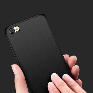 KOLA 红米Note5A手机壳 微砂硅胶软壳保护套 适用于小米红米Note5A标准版 黑色