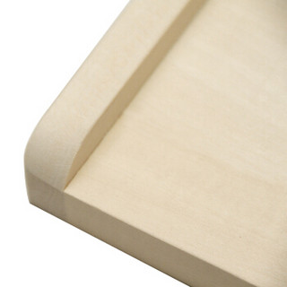 御良材 进口百年小叶椴木实木饺子板 围边面板 砧板 案板 佳材系列 YW22 (60*40*1.8cm）