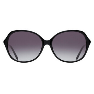 卡文克莱（Calvin Klein）太阳镜 女款全框板材黑色镜框灰色渐变镜片墨镜 CK4342SA 001 57mm