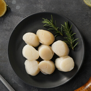 协东盛 冷冻 鲜冻原汁带子(刺身级) 200g袋装 8枚入 袋装 海鲜水产