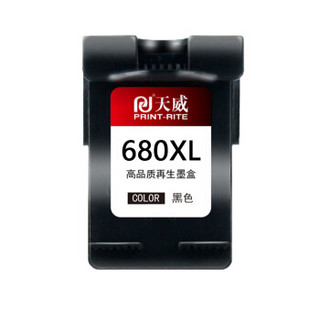 PRINT-RITE 天威 680XL 大容量墨盒 黑色