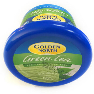 金诺斯 (Golden North) 澳大利亚进口冰淇淋 125ml 绿茶口味