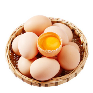 飞鸡奔蛋 鲜鸡蛋30枚无抗无激素添加 破损包赔