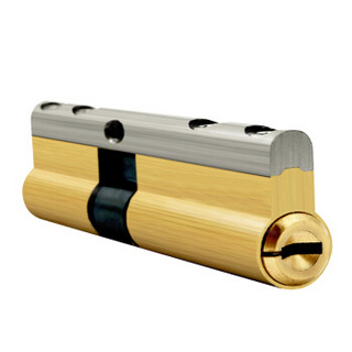 钜士（jushi）防盗门锁芯 纯铜多轨道36叶片C级门锁 家用防盗门锁 JS-90Z45.0