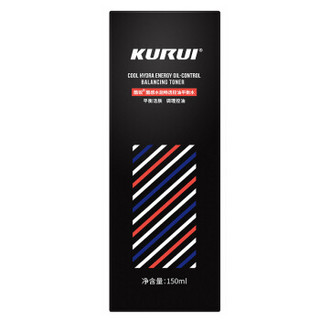 KURUI 酷锐 男士酷感水能畅透控油平衡水 150ml