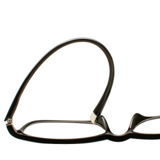 百年红 防蓝光老花眼镜 男女通用 轻柔TR舒适镜架 8136 黑色 350度(70-75岁)