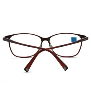 蔡司眼镜（Zeiss Eyewear）男女款 全框深红色 眼镜框眼镜架 ZS-70001-F330 54MM