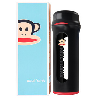 PAUL FRANK 大嘴猴 PFD039 高硼硅玻璃杯 300ml 黑色