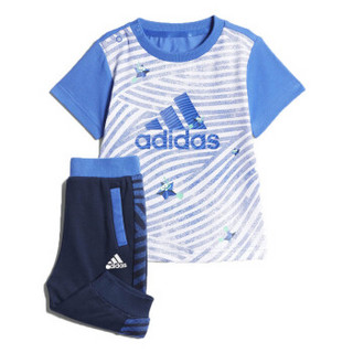 adidas阿迪达斯adidas IN F TEE 34 SET 男婴童 针织套服 短袖 CX3477 000 086