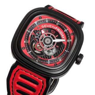 SEVENFRIDAY 七个星期五 P系列 P3B/06 男士自动机械手表