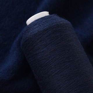 牧心 羊绒线 毛线 24/2中细线 手编机织均可 婴儿宝宝毛线 围巾线Z01 藏蓝色