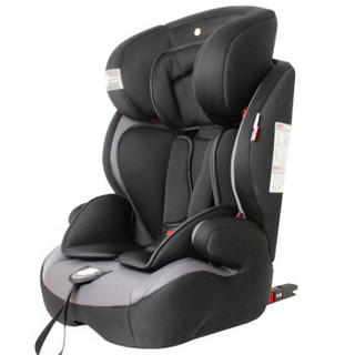 ZazaBaby 儿童汽车安全座椅9月-12岁isofix、latch双接口 2180Pro黑灰