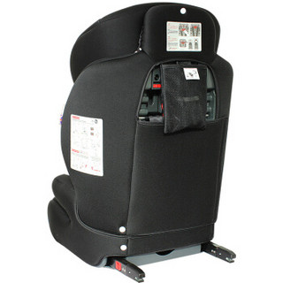 ZazaBaby 儿童汽车安全座椅9月-12岁isofix、latch双接口 2180Pro黑灰