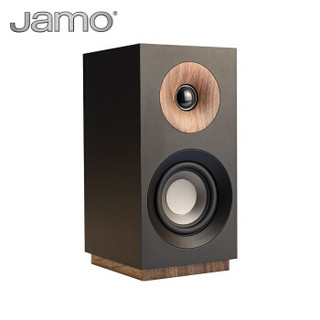 尊宝（Jamo）S 801 音响 音箱 studio系列 2.0声道木质无源家庭影院书架式环绕音箱（黑色）