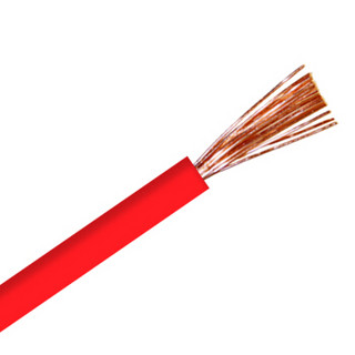 远东电缆（FAR EAST CABLE）电线电缆 BVR4空调热水器国标铜芯单芯多股软线 100米 红色（简装）