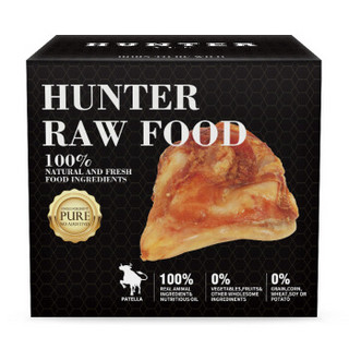 hunter aus Hunter猎手牛肉牛骨头狗零食磨牙洁齿胶原蛋白牛膝骨三只约350g