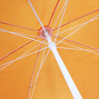 鲸伦 (KINGRUNNING) 2.4米加大户外遮阳伞 摆摊广告伞 可折叠宣传展业伞 大型伸缩钓鱼伞 定制印刷太阳伞