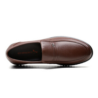 RED DRAGONFLY 红蜻蜓 男士商务鞋休闲套脚鞋轻便皮鞋 WEA83321/22