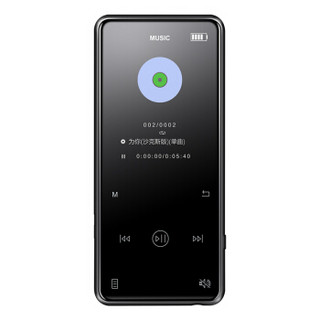 音士顿（yescool）X8 蓝牙HIFI无损降噪MP3/MP4音乐播放器可触控外放 16G黑色