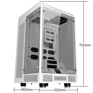 Thermaltake 曜越 Tower 900白色 机箱 白色