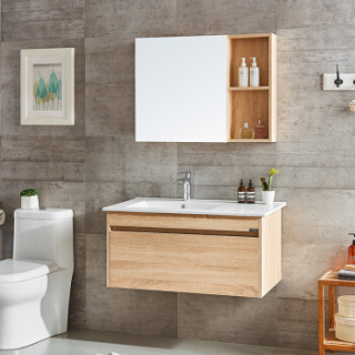 商品名爵(mejue)z-6257080免漆实木浴室柜卫浴柜卫生间洗脸盆洗手盆柜