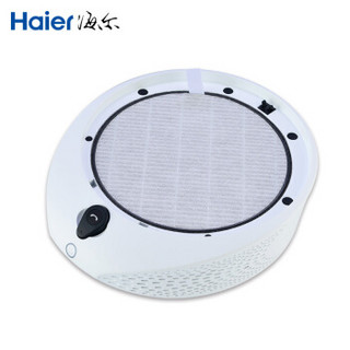 海尔（Haier）车载空气净化器 汽车车载空气净化器蓝牙耳机版CJ19A 自动检测 除甲醛异味雾霾PM2.5