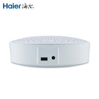 海尔（Haier）车载空气净化器 汽车车载空气净化器蓝牙耳机版CJ19A 自动检测 除甲醛异味雾霾PM2.5