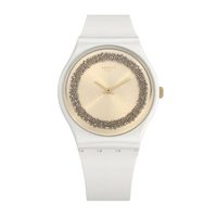 斯沃琪(Swatch)瑞士手表 Think Fun系列 闪耀光芒 石英男女表GW199