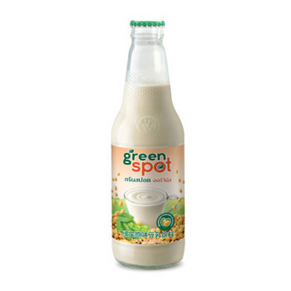 泰国进口豆奶 进口豆乳 绿宝（green spot）原味300ml*7瓶装礼盒装