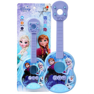 迪士尼Disney 儿童乐器 冰雪奇缘仿真吉他 宝宝初学者可弹奏迷你乐器玩具SWL-705B